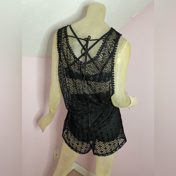 Bongo Lacy Romper Coverup - Picture 6 of 10
